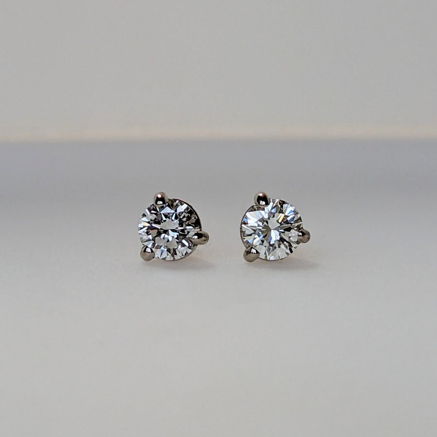 .50CTW Lab Diamond Martini Stud Earrings