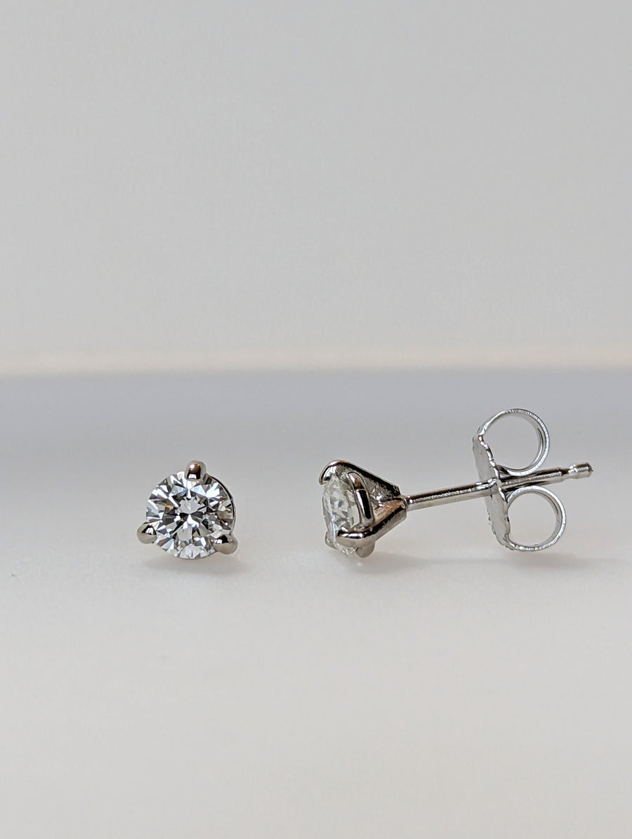 .50CTW Lab Diamond Martini Stud Earrings