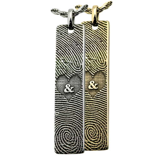 Custom Vertical Bar Pendant