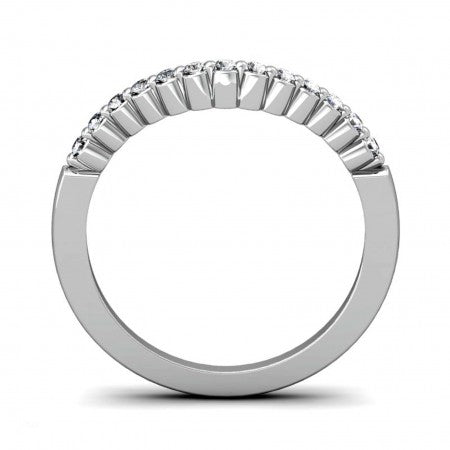 Single Prong Contour Wedding Band (Contact us for Pricing)