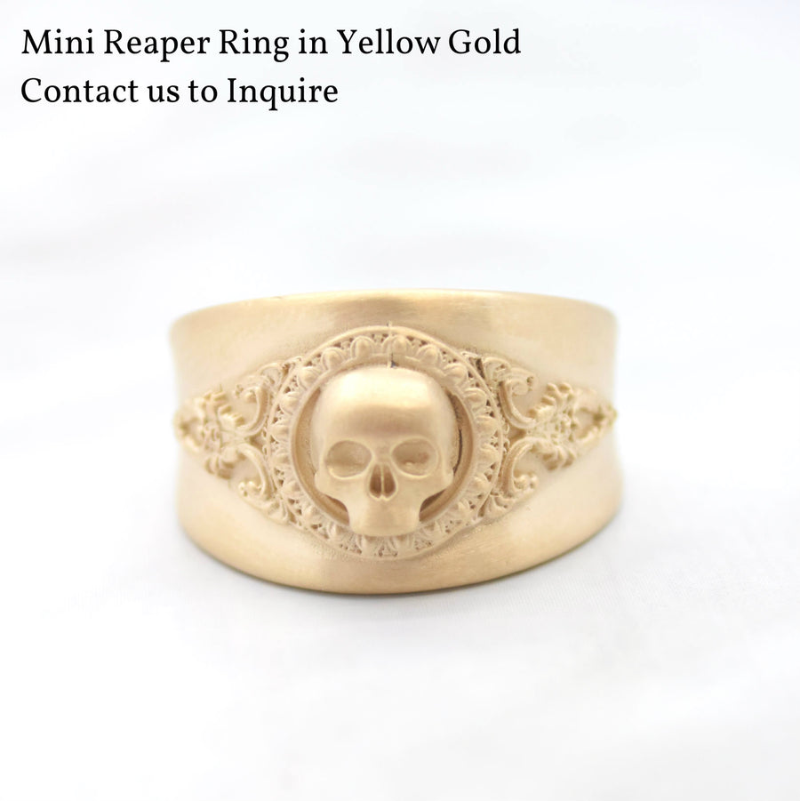 Mini Reaper Ring Skull Ring