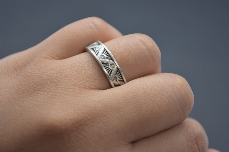 Mini Art Deco Ring